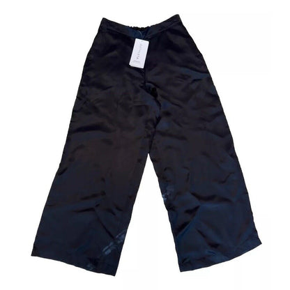 $99 Athleta Pantalon Calm Cool Lounge Pants -Black- Medium NWT