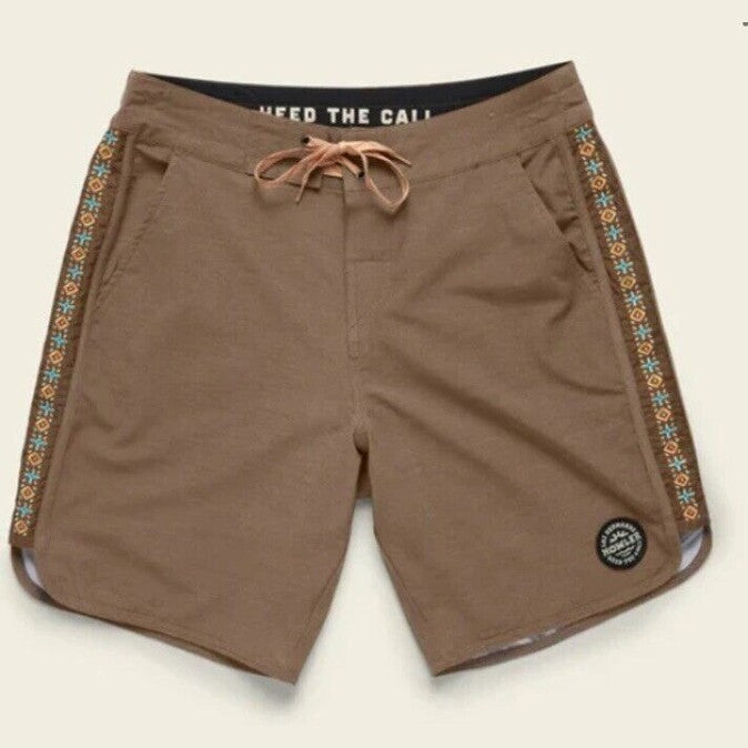 $65 HOWLER BROTHERS Men’s Bruja Deluxe Boardshorts Trunk - Teak- Size: 32W- New