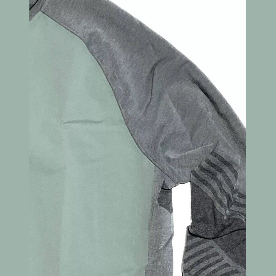 $220 Smartwool Men’s Intraknit Active Full Zip Jacket Merino - Lead Gray- Small