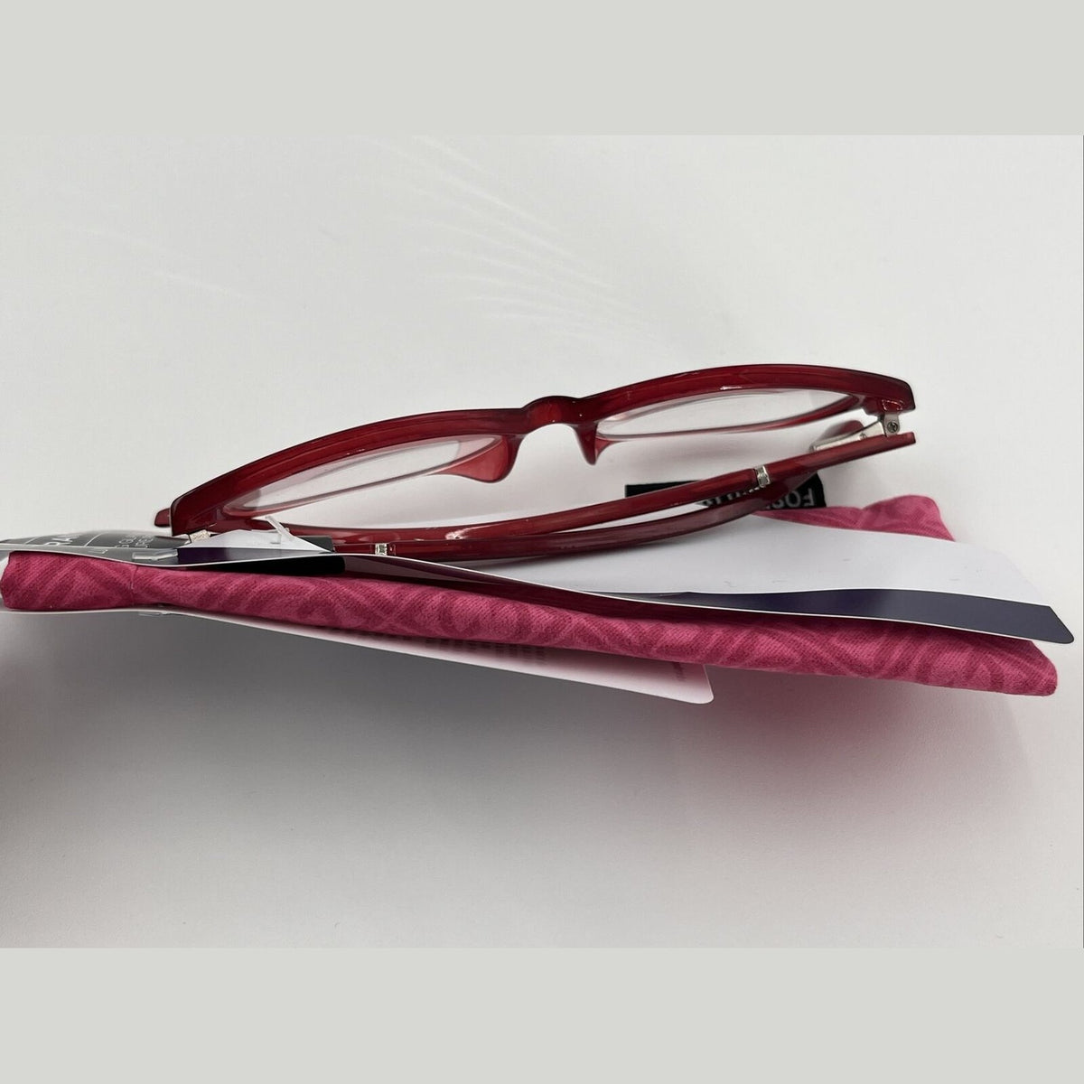 FOSTER GRANT Parissa Unisex Fashion Maroon Reading Glasses +2.75 Retail $25.99