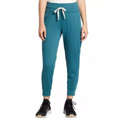 Alpine Design Women’s Field Knit Jogger Pants- Teal - Large- New $45