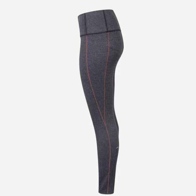 $149 KJUS Women’s Incline Baselayer Leggings Pant- Black Grey- Medium (38)-NWT