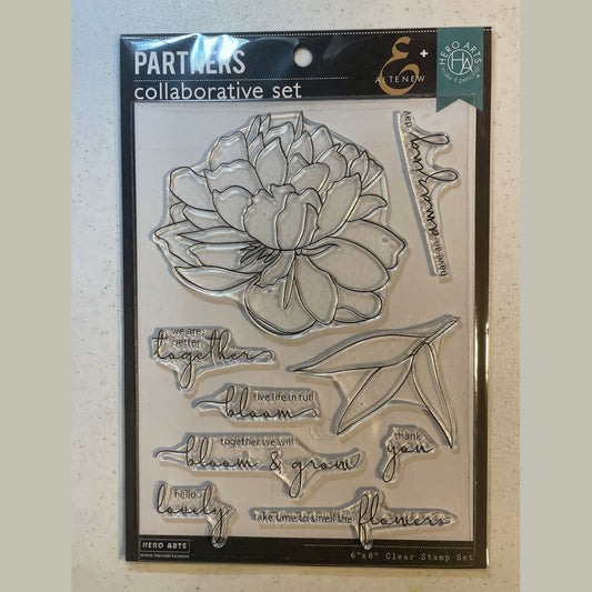 Hero Arts PR105 Poly Clear Stamps 6" x 8" set - Best Price-  Bloom & Grow