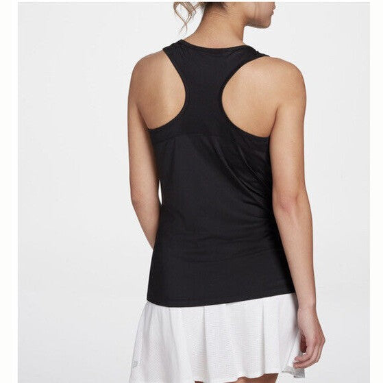 Prince Women's Match Racerback Tennis Tank Top Keep Dry-Black- Small- New $35