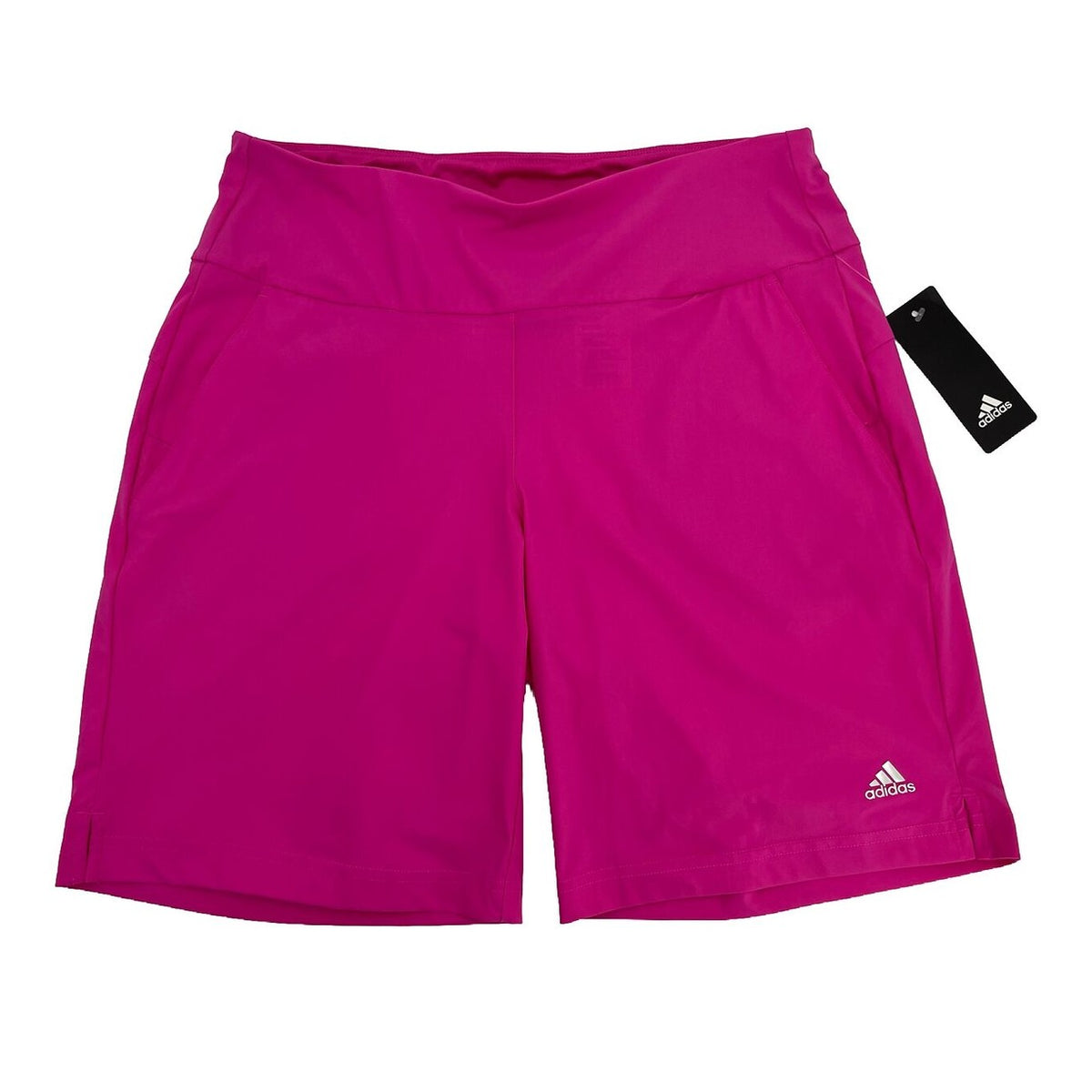 $60 Adidas Women's Bermuda Micro Shorts ADVW0084- Lucid Fuchsia- Small - New