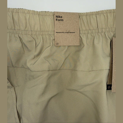 $60 Nike Form Tapered Versatile Pants Lightweight Jogger FB7497-Beige-Medium