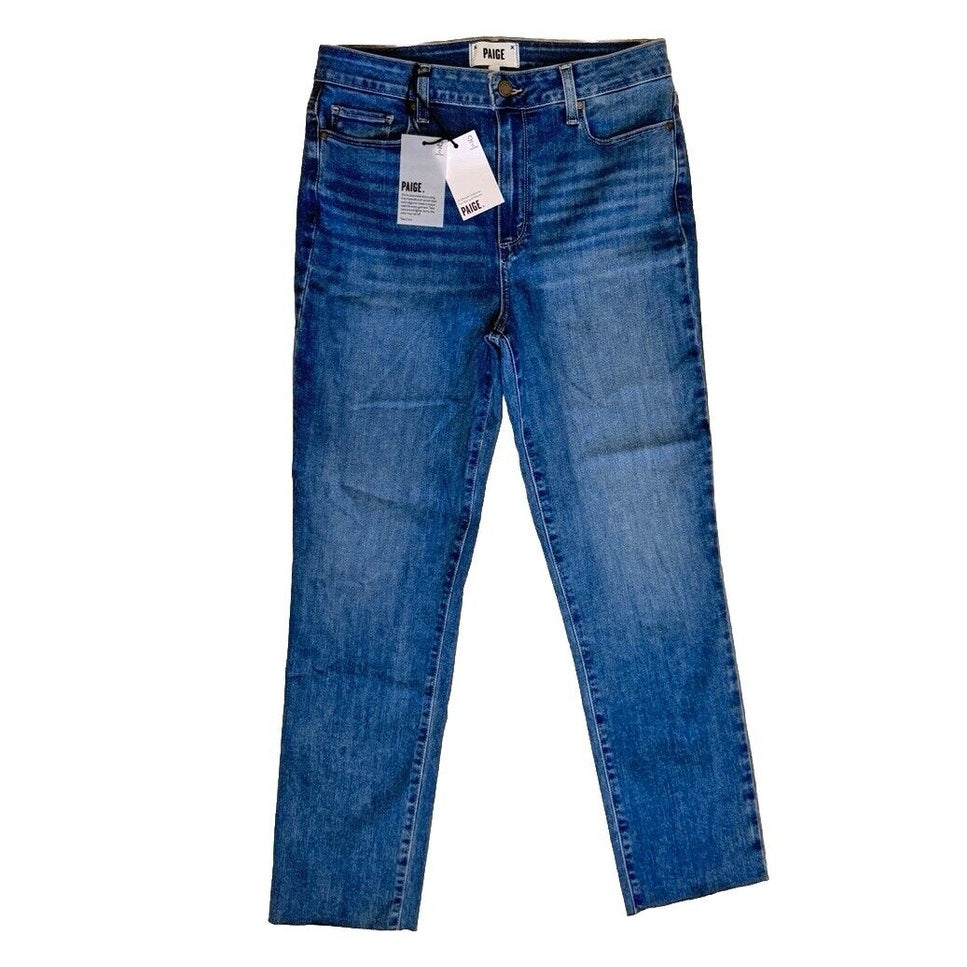 $225 PAIGE Women’s Hoxton Slim Raw Hem- Averill- Size: 32