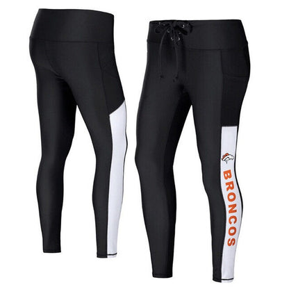 WEAR by Erin Andrews Black - Denver Broncos - Women’s Leggings- Medium- New
