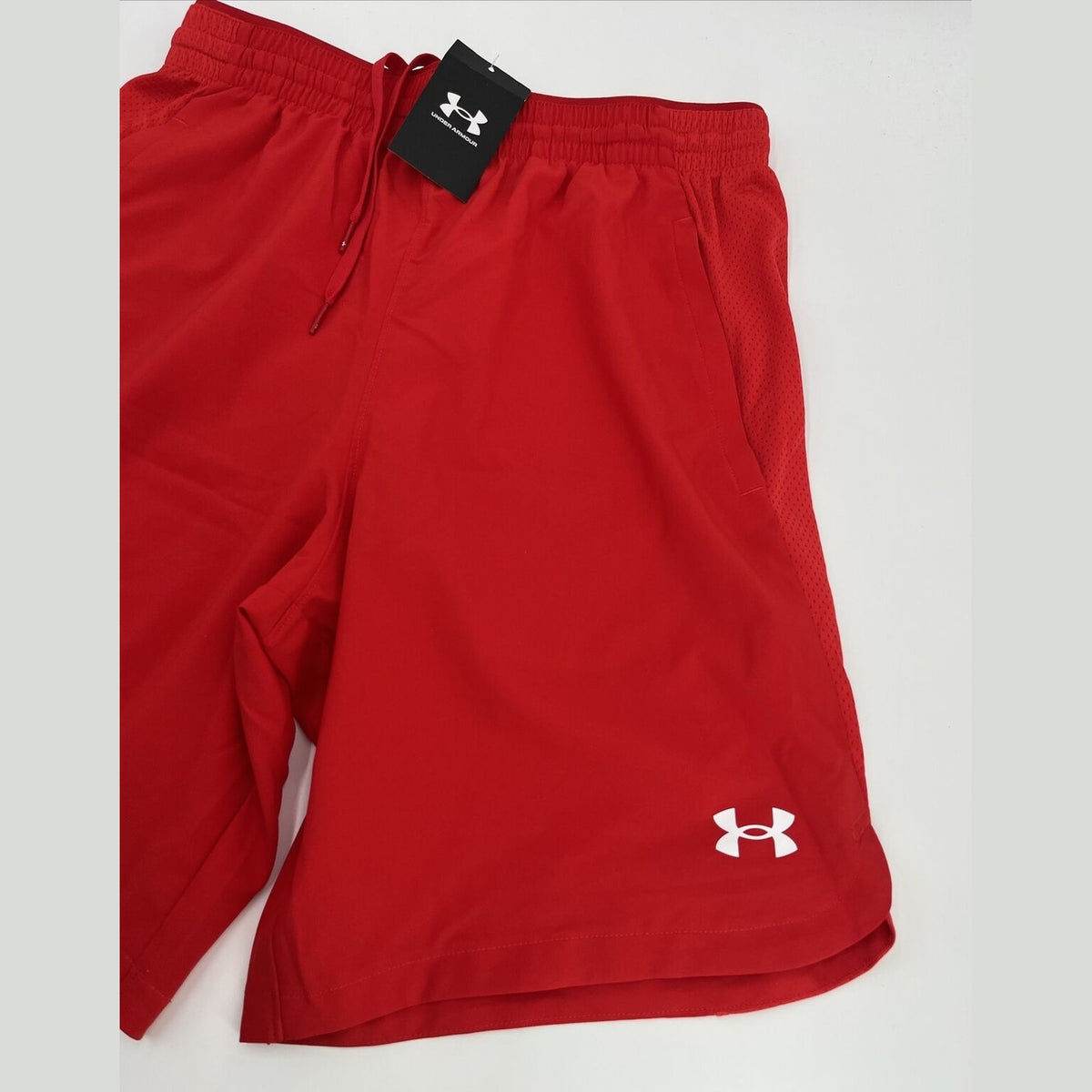$35 Under Armour Men’s Woven Training Shorts- Red - Medium- New Tag