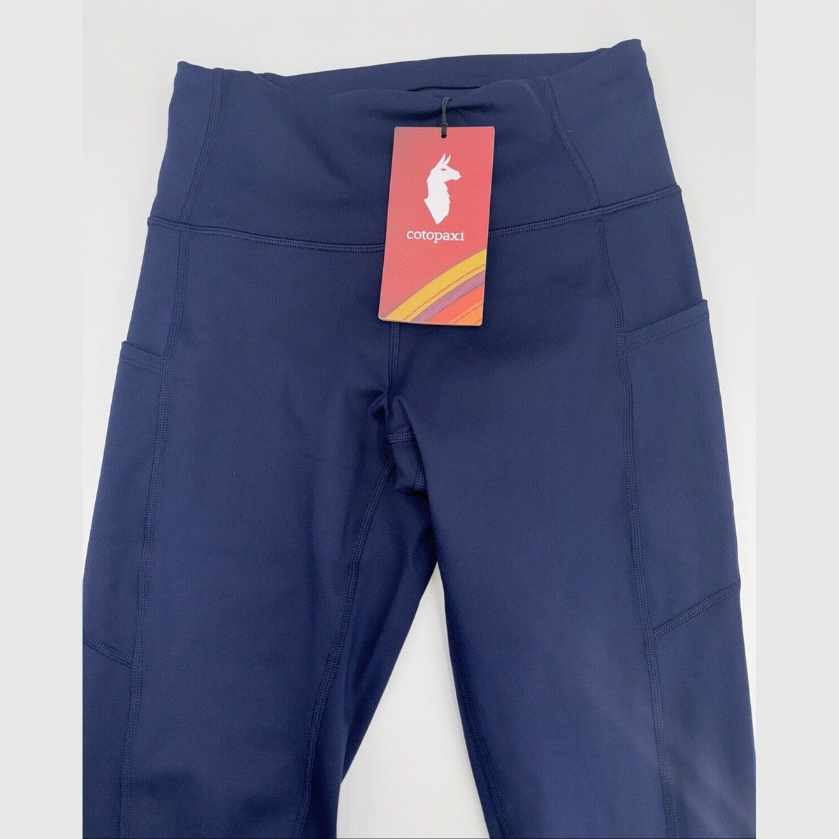 $90 Cotopaxi Women’s Cerro Travel Tight Leggings- Maritime- XLarge -New Tags