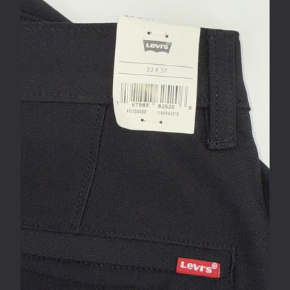 $69 Levi’s Men’s XX Chino Standard Tech Pants- Black -33W x 32L - New With Tags