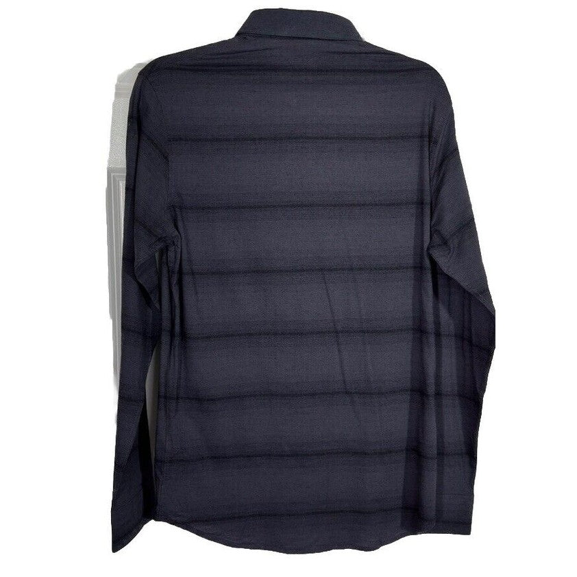 $125 Travis Mathew Men’s Stretch Stripe Button Long Sleeve Shirt- Zeke-Small-New