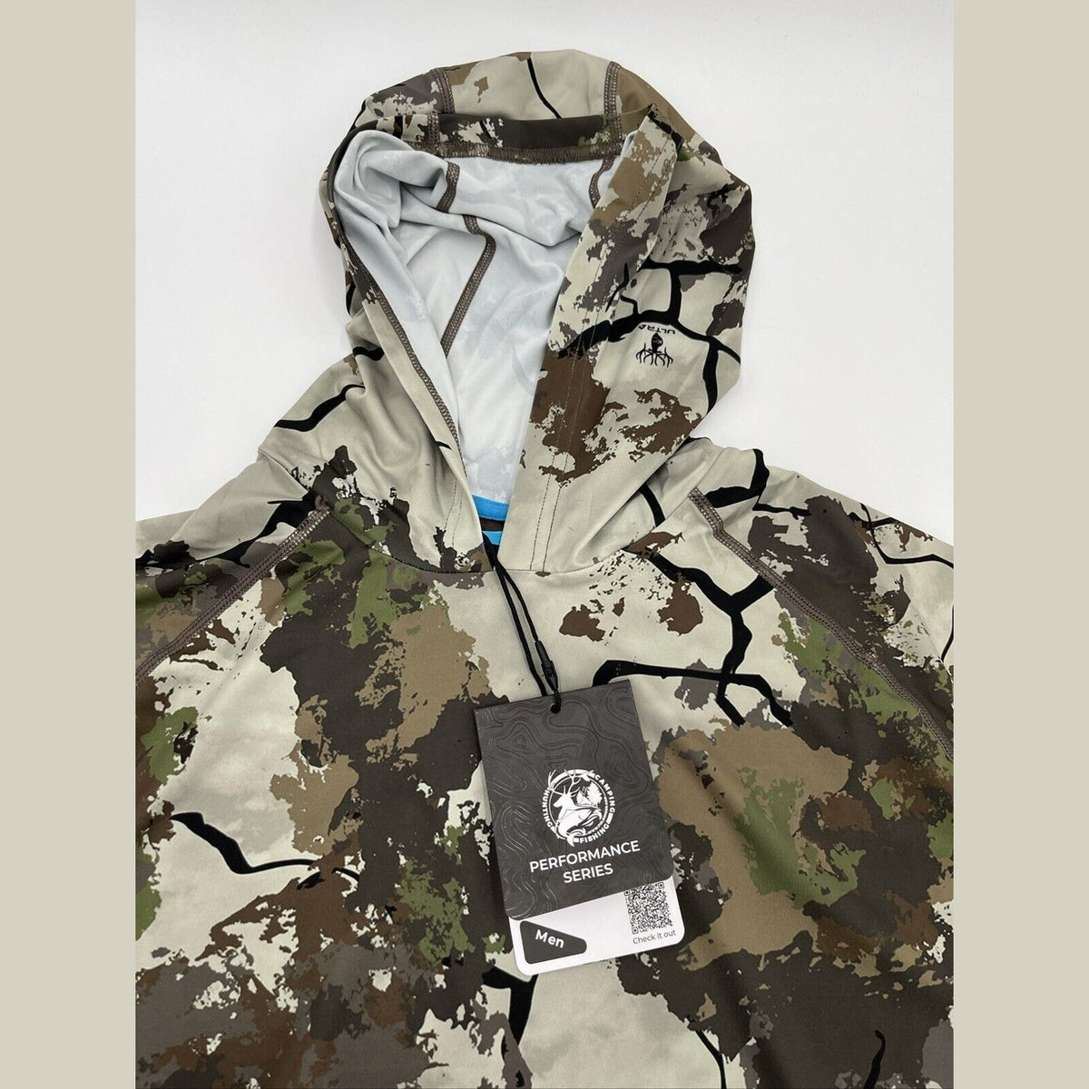 Fieldsheer Performance Men’s Mobile Cooling Long Sleeve Hoody-Kings Camo-Small