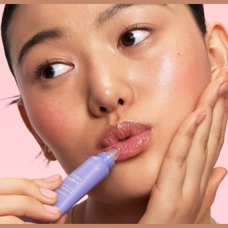 LANEIGE Lip Glowy Balm Hydrate Glossy, Lightweight Moisturize- Blueberry-0.35 Oz
