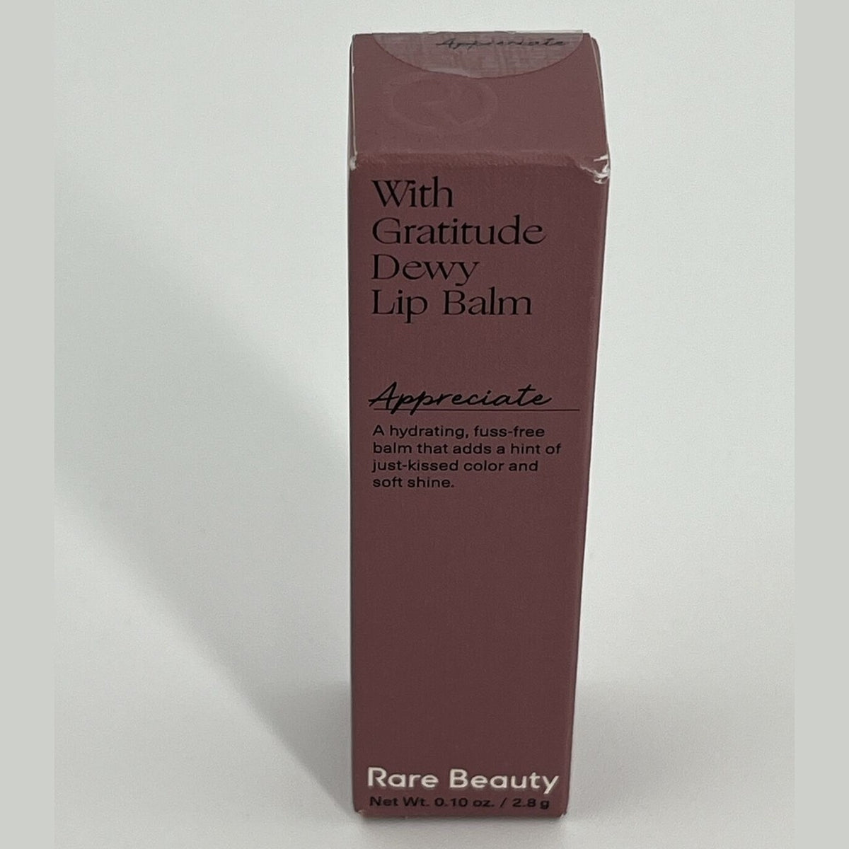 RARE BEAUTY With Gratitude, Dewy Lip Balm -Appreciate-  2.8 g / 0.10 oz- Fresh