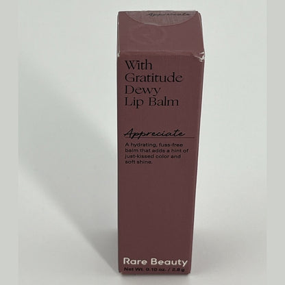 RARE BEAUTY With Gratitude, Dewy Lip Balm -Appreciate-  2.8 g / 0.10 oz- Fresh