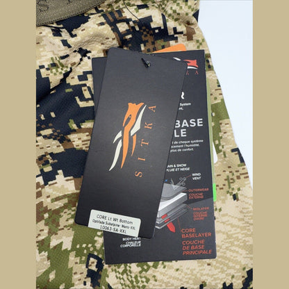 SITKA Men’s CORE LIGHTWEIGHT BOTTOMS- Optifade Sub - 2XLarge - New Retail $79