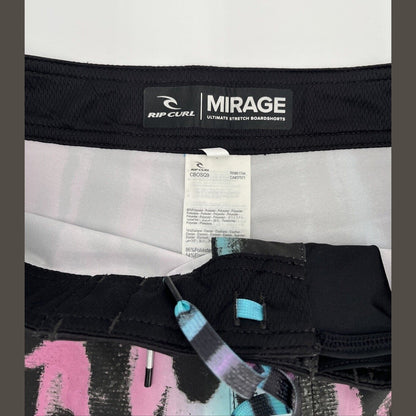 $60 Rip Curl Men’s Mirage Board Shorts Stretch Lightweight-Multicolor-Size: 29W