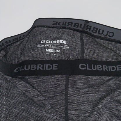 $60 Club Ride Apparel Men’s Woodchuck Bike Shorts - Black/Grey- Medium - New Tag