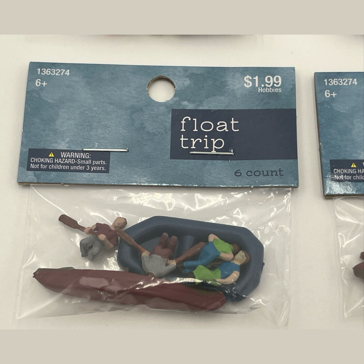 6 Pack Lot Of Mini Figures From Hobby Lobby- 3 People, 2 Float, 1 Farm- Deal!