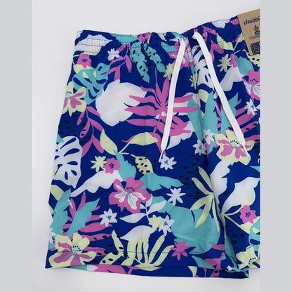$70 Chubbies The Floral Surprise 5.5" Inseam Swim Trunks- Multi- XLarge -New Tag