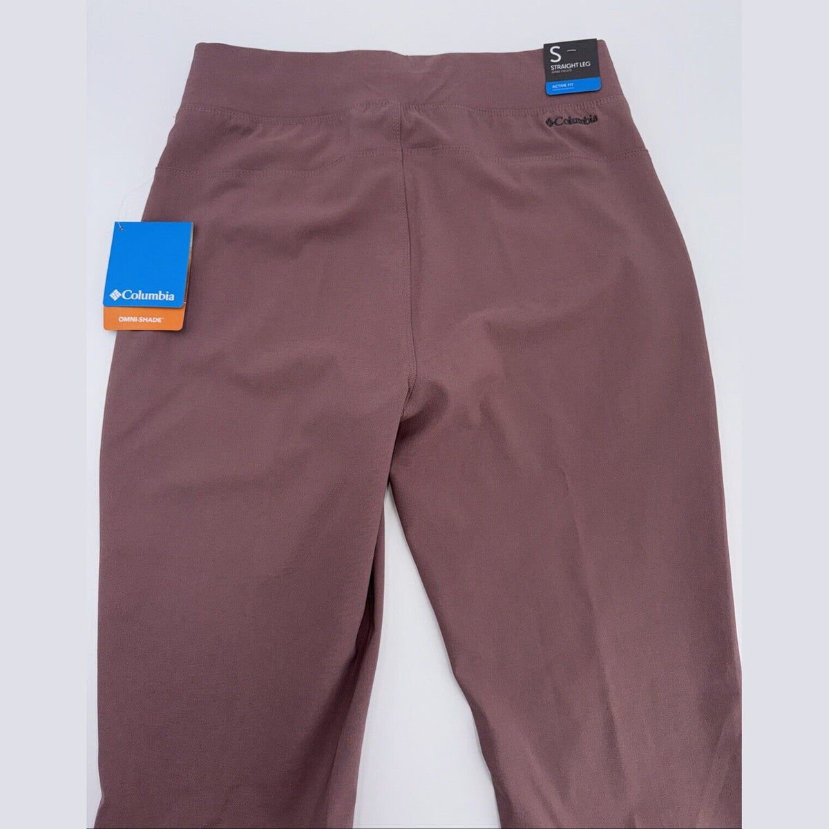 $60 Columbia Women's Anytime Slim Fit Pull-On Pants -UPF 50*- Fig- Small-New Tag
