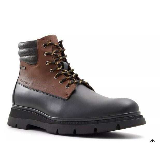 Aldo Men’s Mayfair Lace Boots - Black/Brown- Size: 10M - NEW - Retail $149