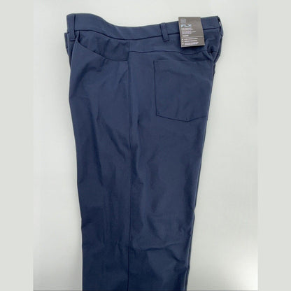 FLX Men’s Premium Slim 5 Pocket Pants- Navy- 34W 30L - New Tags