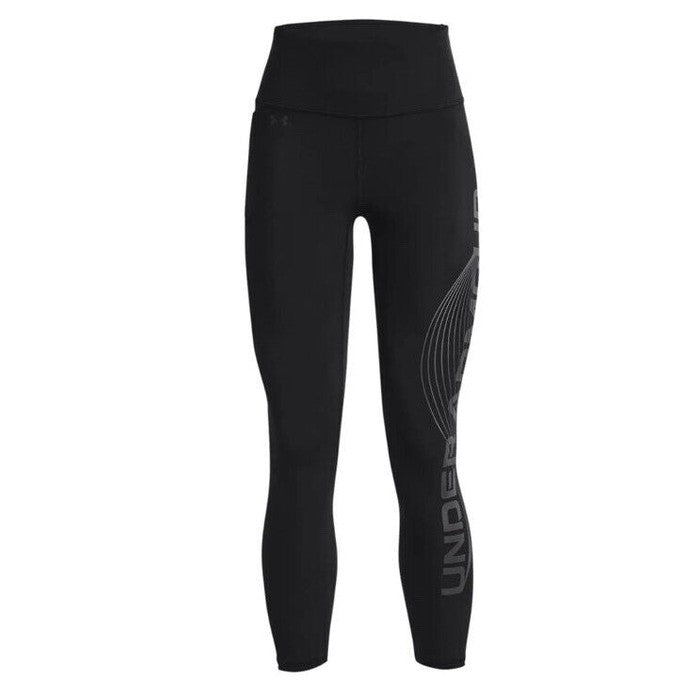 UNDER ARMOUR MOTION ANKLE LEG BRANDED PANTALONI DONNA - Black- XSmall- New Tag