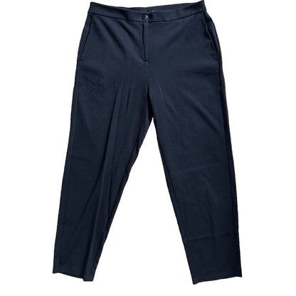 $198 Eileen Fisher Women’s Slouchy Ankle Pants- Black- Medium - New