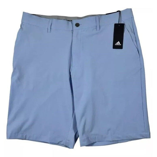 $70 Adidas Ultimate 365 Stretch Golf Shorts 10” Inseam-Blue Dawn- 34W-New Tags