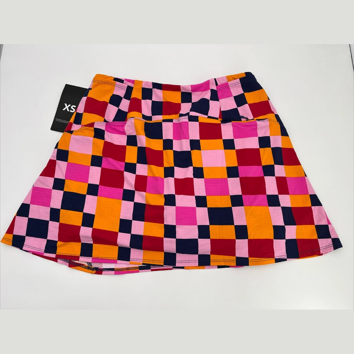 $79 IBKUL Women's Active Golf Tennis Skort - Annalise Pink/Orange-XSmall-New