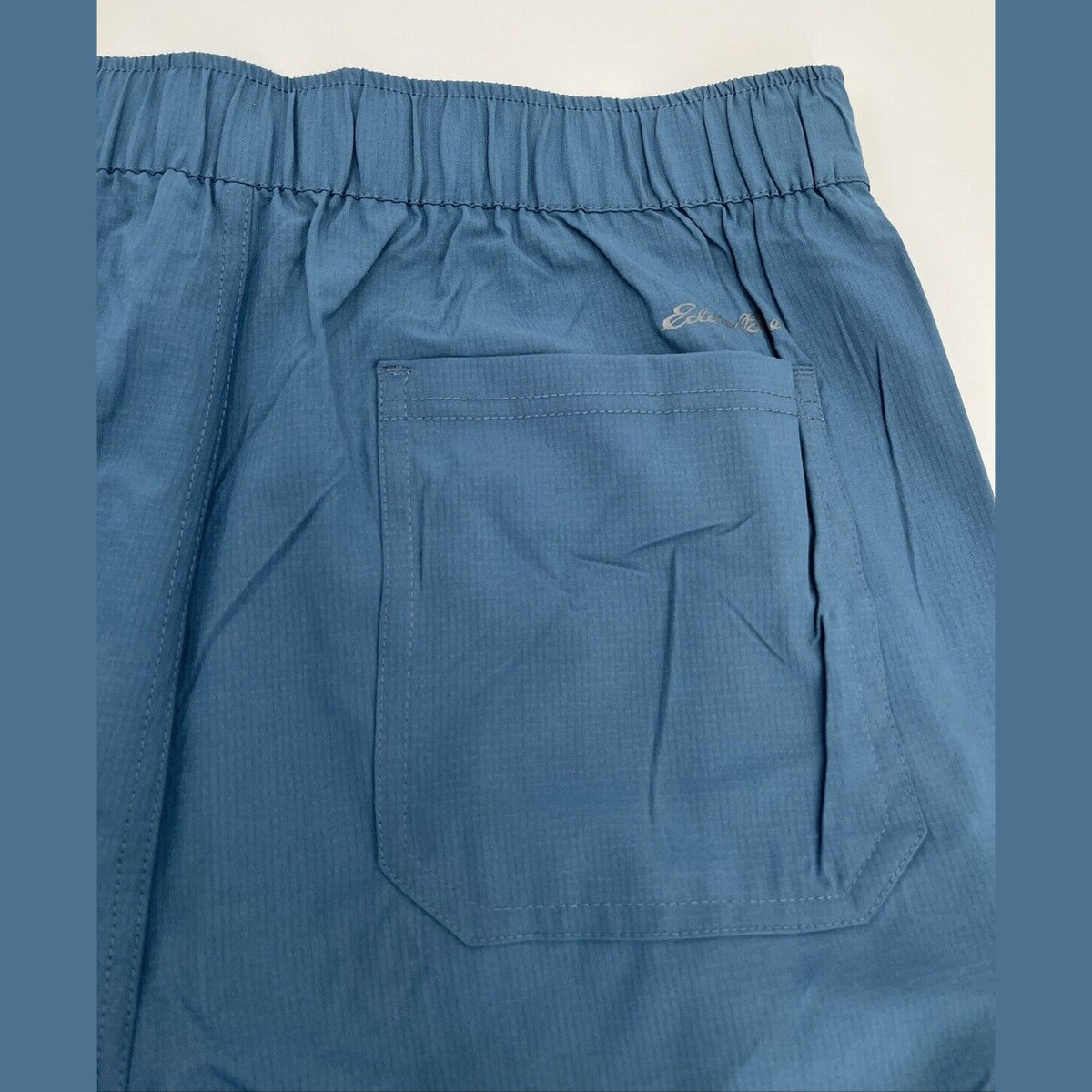 $55 Eddie Bauer Men’s Canyon Lightweight Shorts- Blue Fusion-Medium-New Tag