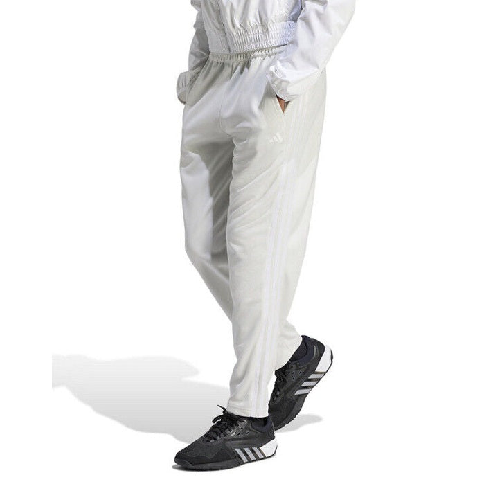 adidas Women’s Aeroready Training Essentials 3-Stripes Pants- Orbit Grey-Medium