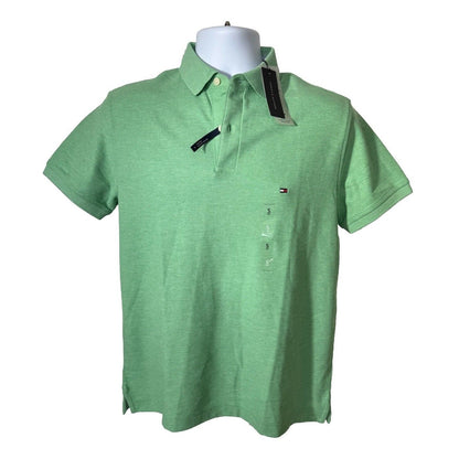 Tommy Hilfiger Men’s Justin Reg Fit Polo Shirt - Light Green -Small-MSRP $64.50