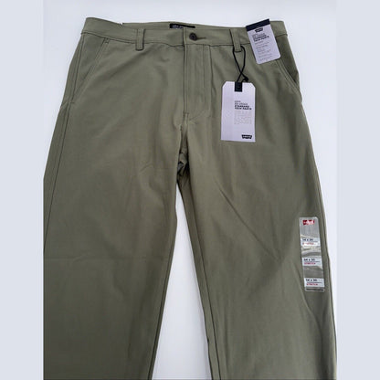$69 Levi’s Men’s XX Chino Standard Tech Pants- Olive Green- 34W x 30L- New Tags