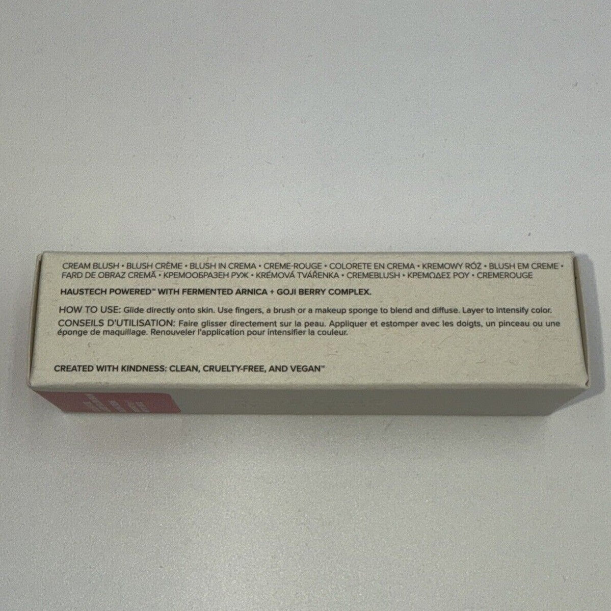 Haus Labs By Lady Gaga Color Fuse Glassy Blush Balm~Glassy Rosette~NIB~Full Size