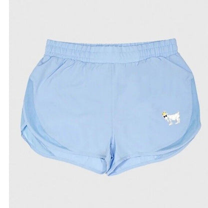 GOAT Women's Athletic Shorts- Carolina Blue - Large  NWT