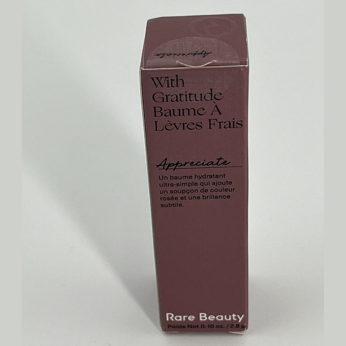 RARE BEAUTY With Gratitude, Dewy Lip Balm -Appreciate-  2.8 g / 0.10 oz- Fresh