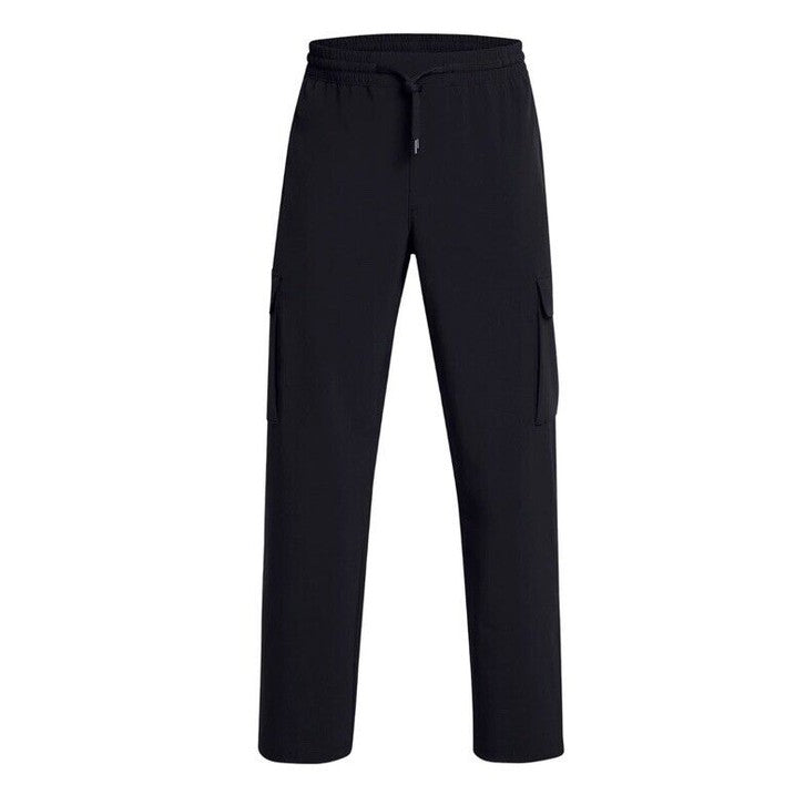 $80 Under Armour Men's UA Woven Vibe Cargo Joggers - Black - Small- New Tag
