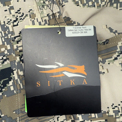 Sitka Men’s Traverse Pant  600029-OB 36R -Open Country-Size: 36R-New $159