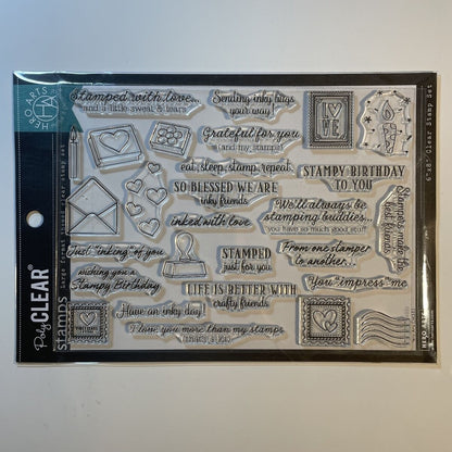 Hero Arts Poly Clear Stamps CM353 - 6" x 8" set - Best Price