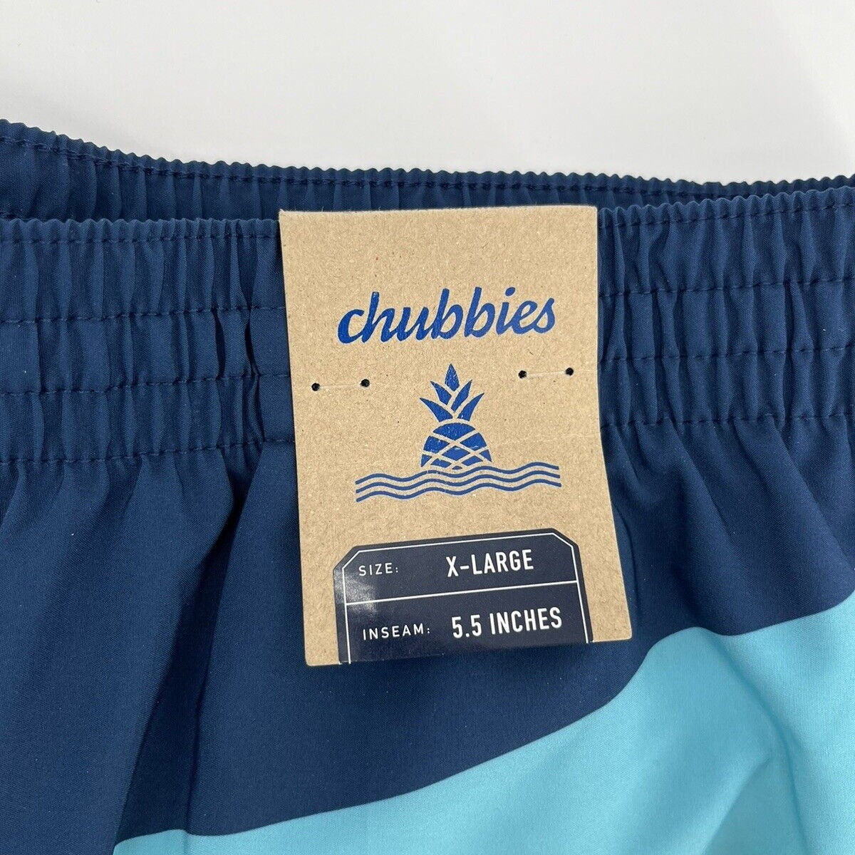 Chubbies Men's Stretch Swim Trunks 5.5" The Shore Enoughs -Multi-XLarge-New $70