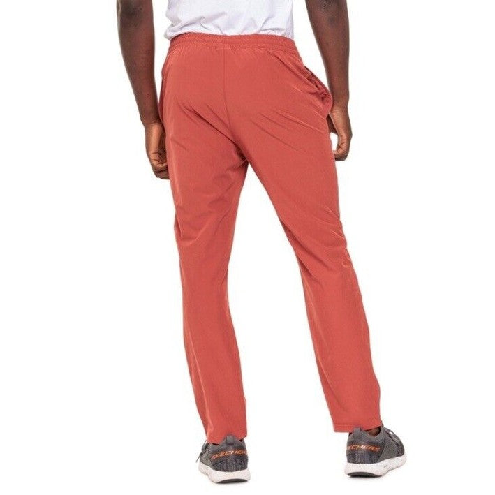 $65 New Balance Men’s Woven All-Motion Tapered Pants- Tamarind- Small- New Tag