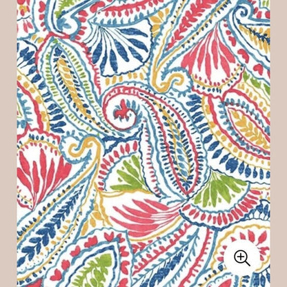 $110 IBKUL Women’s Massie Print Long Sleeve Hoody -Watermelon Multi-Small-New