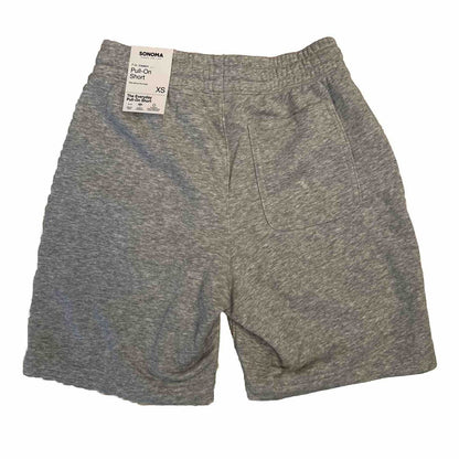 Sonoma Men’s 7" Knit Everyday Pull-On Shorts - Gray- Size XS NWT
