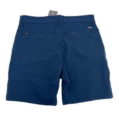 $79 Mountain Hardwear Men’s AP Active Shorts Hiking 9” - Navy -Size: 34”W- NEW