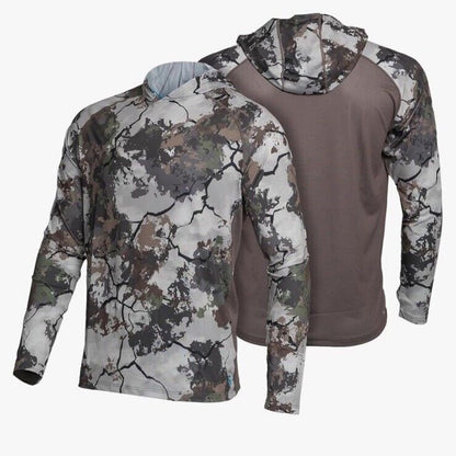 Fieldsheer Performance Men’s Mobile Cooling Long Sleeve Hoody-Kings Camo-Small