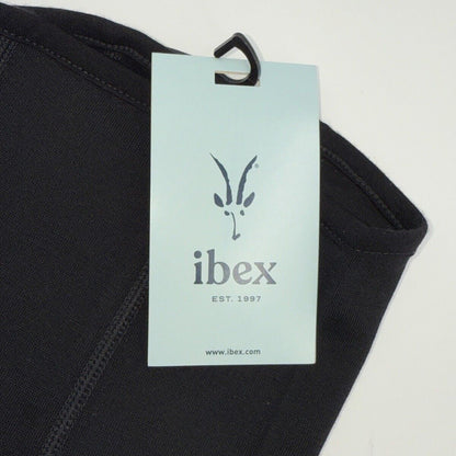 $60 Ibex Neck/Face Gaiter 100% Merino Wool Breathable Unisex-  Black- New Tags