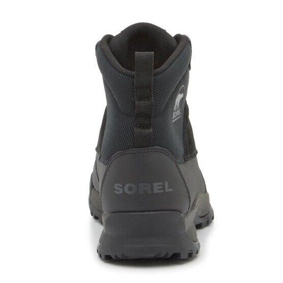 $140 Sorel Men's Buxton Winter Boots Waterproof Insulated- Black- Size: 10M-New